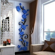 Deepablaze Vinyl Tree of Life 3D Flower Art Mural Home Décor Vase Wall Decal \u0026 Sticker